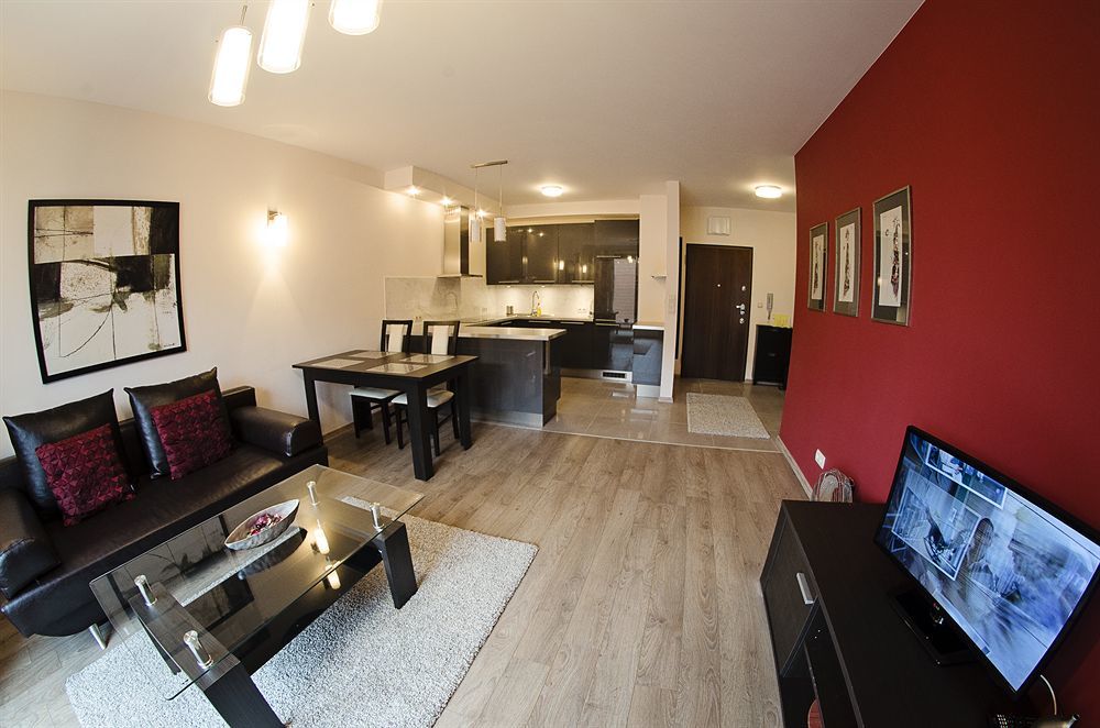 Angel City Center Krakow Aparthotel Bagian luar foto