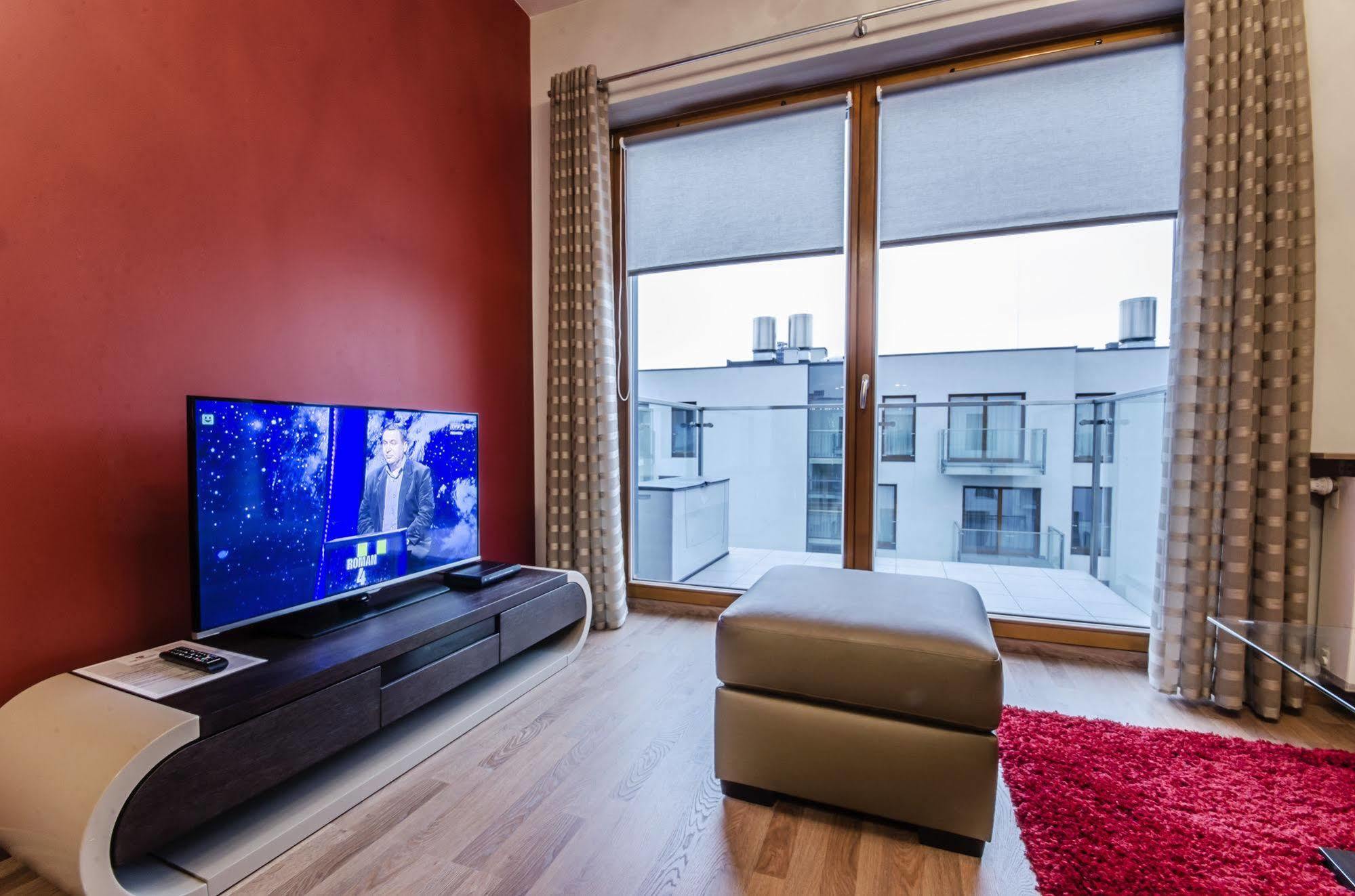 Angel City Center Krakow Aparthotel Bagian luar foto